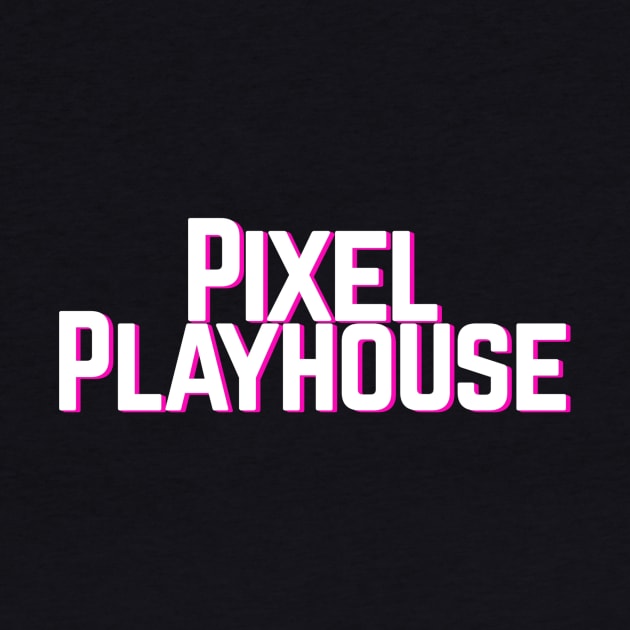 Pixel Playhouse White Logo by Pixel Playhouse